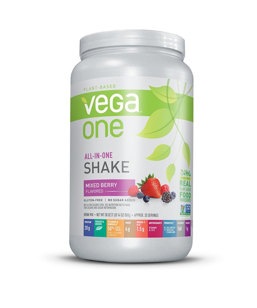 Vega All In One Protein Veggie Nutritional Shake Review – Mixed Berry