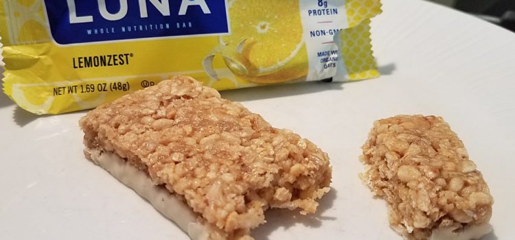 Luna Nutrition Bar Review – Lemon Zest Luna Nutrition Bar Review – Lemon Zest