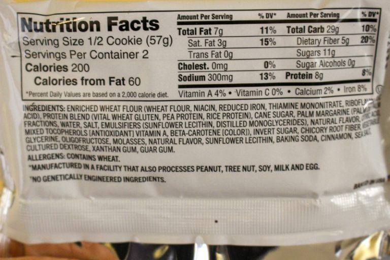 Lenny & Larry’s Vegan The Complete Cookie Review Snickerdoodle The