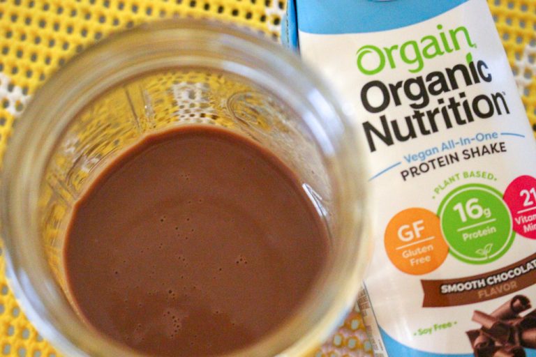 Orgain Organic Nutrition Vegan AllInOne Protein Shake Review Smooth